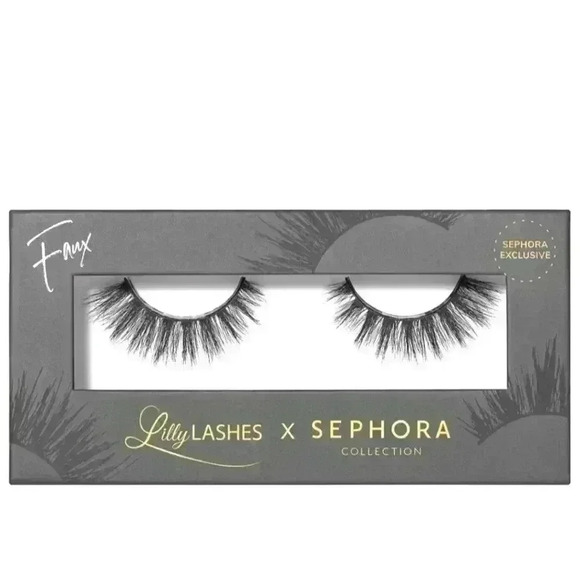 Lily Lashes Faux Mink Lashes In Aka Moana +Under Eye Gel Pads - NEW - Picture 1 of 7